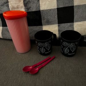 Tupperware Cup Lot